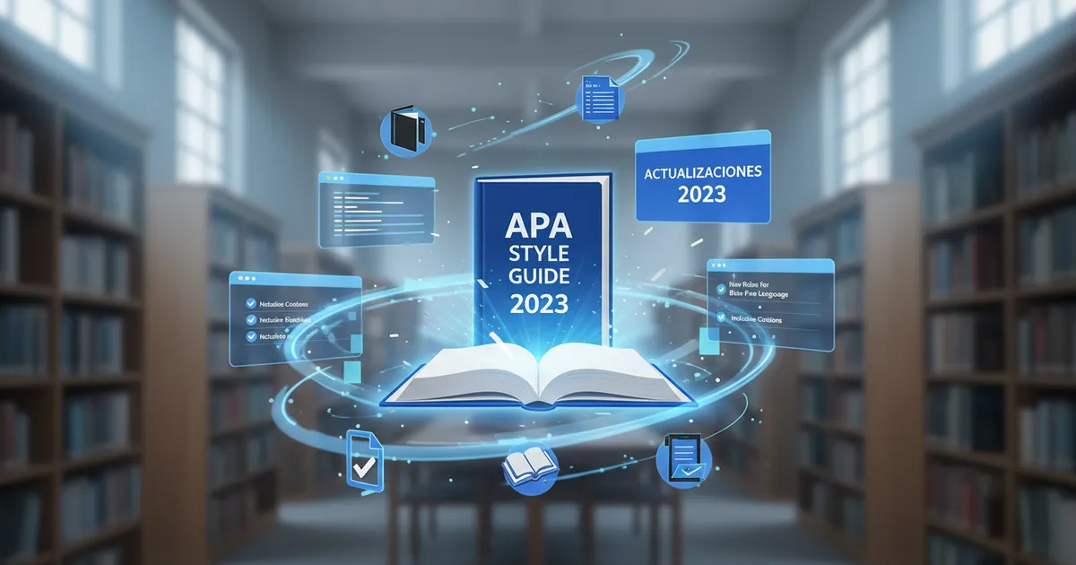 Actualizaciones De Citas En Apa 2023