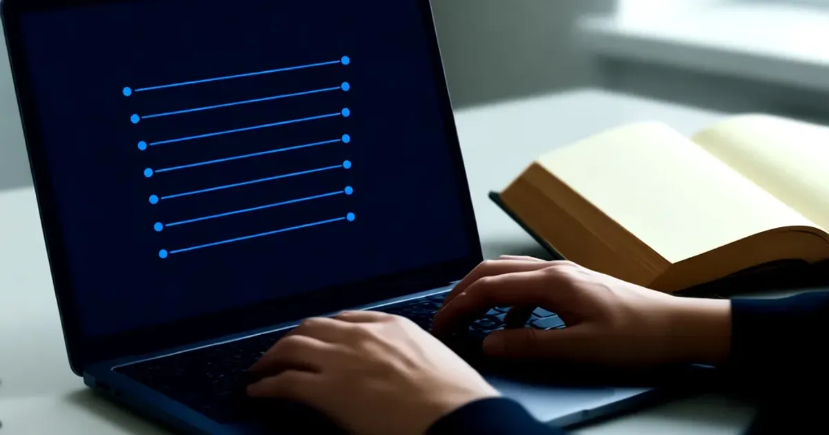 Escritor académico formateando cita de diccionario en normas APA en computadora