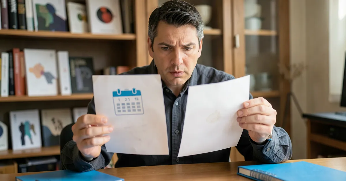 Escritor académico comparando fuentes con y sin fecha para referencias APA correctas