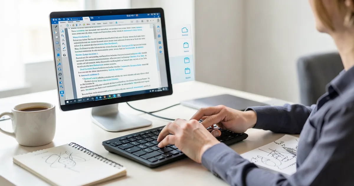 Escritor académico insertando y formateando cita de PowerPoint en documento según normas APA