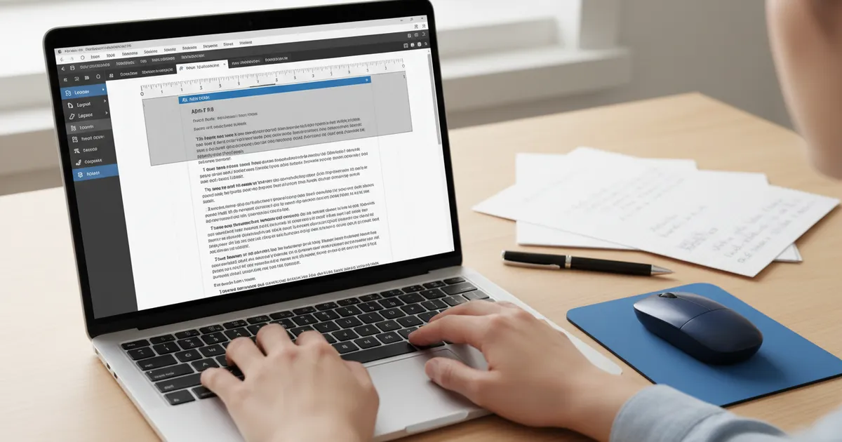 Configuración de márgenes 1 pulgada en Word según las normas APA 2025 7ª edición