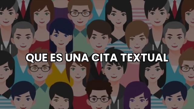 Ejemplo de cita textual