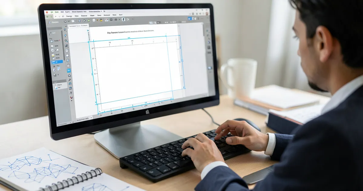 Configuración digital de tamaño de página y márgenes en normas APA